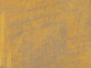 Colored paper with crayons.