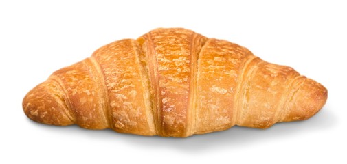 croissant isolated isolated on white