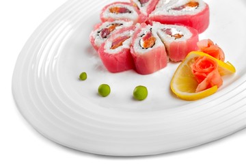 Sushi plate