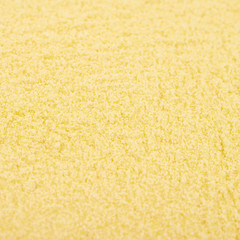 Surface coated with the corn flour