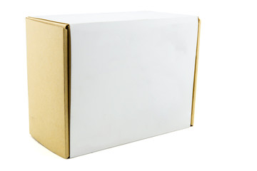 box on white background