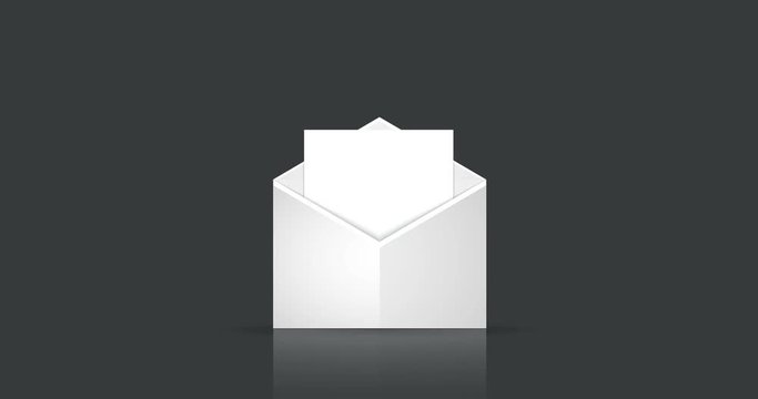 animation - modern motion envelope design background