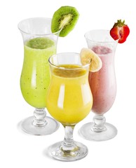 Assorted Fruit Smoothies