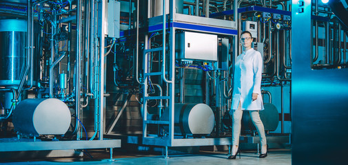 modern factory worker