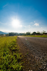 Nature view countryside of thailand