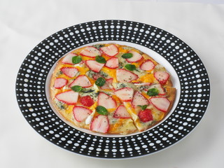 いちごとはちみつのクアトロフォルマッジ