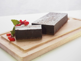 チョコレート　カットケーキ