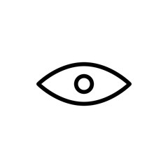 eye icon vector illustration