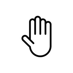 Obraz premium hand icon vector illustration