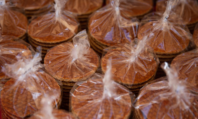 Packaged Stroopwaffels as Gifts