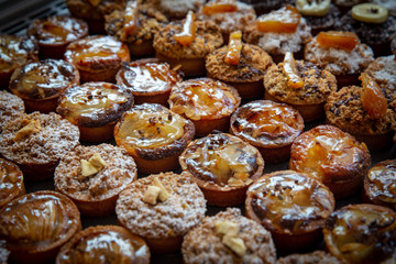 Nuts and Chocolate Petite Pies