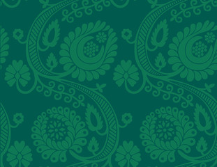 floral seamless pattern vector