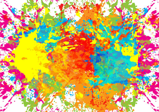 abstract splatter color design background. illustration vector design