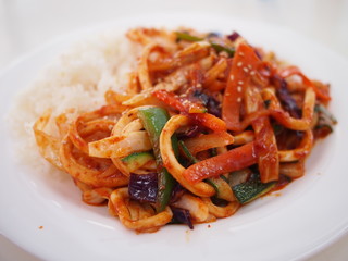 韓国料理 オジンオポックン