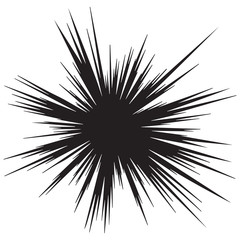 Comic speed lines background