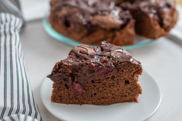 Schoko Kirsch Kuchen 