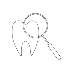 Dental care illustration