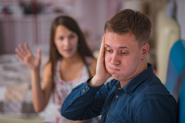 family relations, problems, difficulties of husband and wife in the bedroom