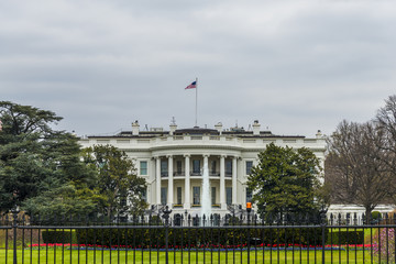 Fototapeta na wymiar The white house, Washington 