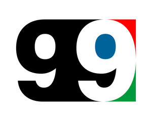 gestalt typography typeset logotype numeral numeric nominal image vector icon