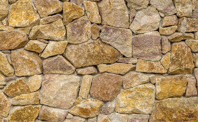 dry masonry wall detail
