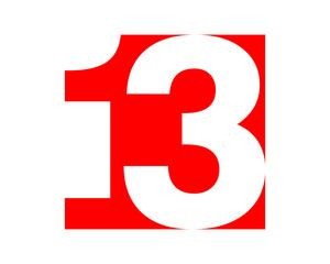 red gestalt typography typeset logotype numeral numeric nominal image vector icon