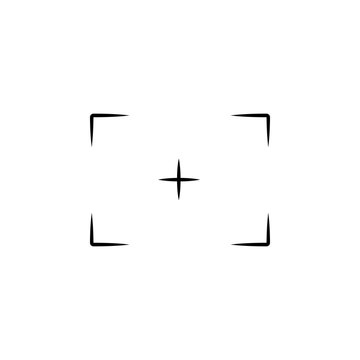 photo fraime outine logo style icon. Element of photo icon for mobile concept and web apps. Outline photo fraime icon can be used for web and mobile