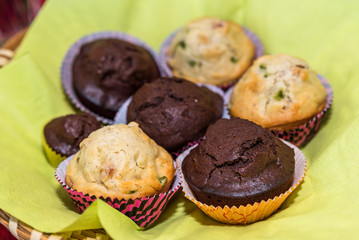 frische Muffins