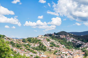 Fototapeta na wymiar Colonial town Mariana in Minas Gerais, Brazil