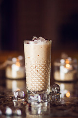 iced frappe drink
