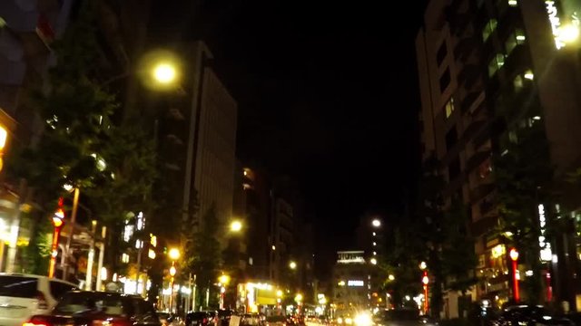 日本都市風景、東京の恵比寿付近