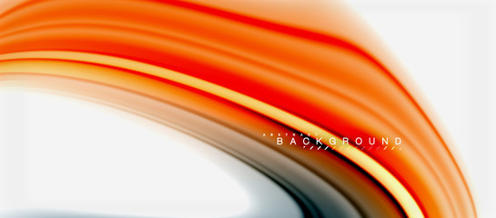 Rainbow fluid colors abstract background twisted liquid design, colorful marble or plastic wavy texture backdrop, multicolored template for business or technology presentation or web brochure cover