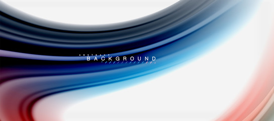 Rainbow fluid colors abstract background twisted liquid design, colorful marble or plastic wavy texture backdrop, multicolored template for business or technology presentation or web brochure cover