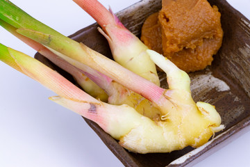 新しょうが　生しょうがと味噌