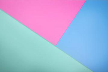 Fototapeta premium Colorful summer female fashion Pink blue background