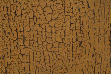 Aging of painted metal, vintage. Rust on painted metal, texture. Paint, metal and time in texture....