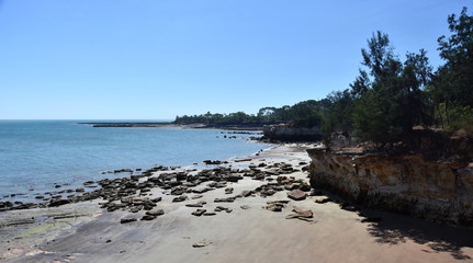 East Point Reserve is one of the largest and most popular recreation areas for visitors. View from Dudley Point.