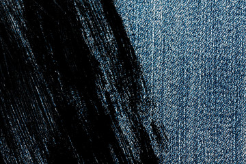 Grunge dirty Jeans obsolete texture for denim background