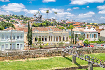 Cityscape of São João del Rei, Brazil