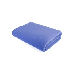 blanket, Soft warm blanket on background