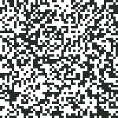 QR Code Digital Abstract Black and White Pixel Noise Background