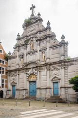 Fototapeta premium View at the Saint Anton church in Liege - Belgium