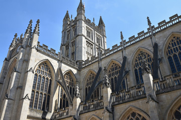 Abbaye de Bath en Angleterre