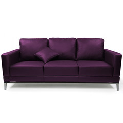 Violet premium leather sofa 