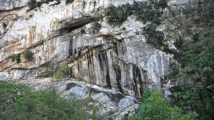 Rocce nel parco del monte Cucco