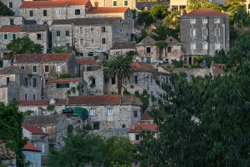 Lastovo old houses