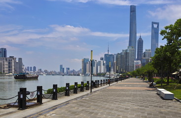 Huangpu River. Shanghai