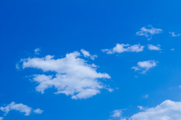 Blue sky background