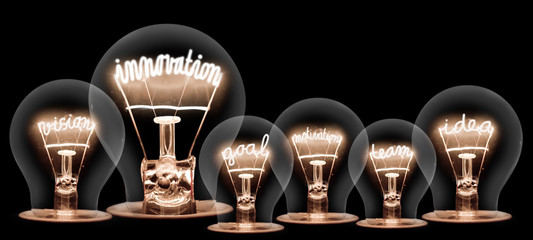 Light Bulbs Concept