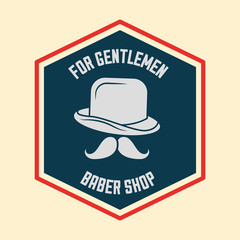 Fototapeta premium baber shop design